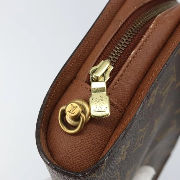 LOUIS VUITTON Monogram Orsay Clutch Bag LV Auth - Picture 11 of 16